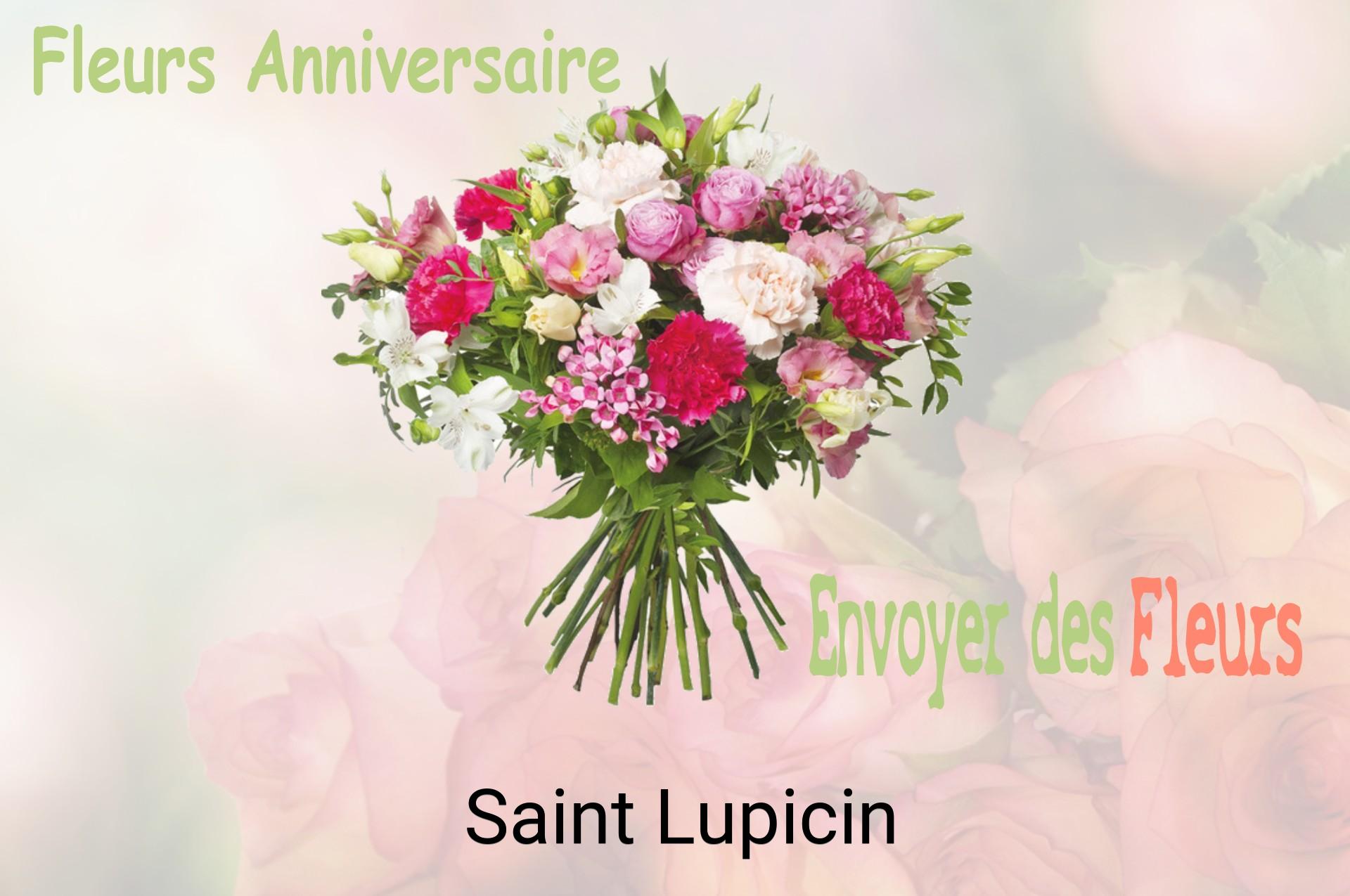 Bouquet de fleurs d’anniversaire livré à Saint-Lupicin